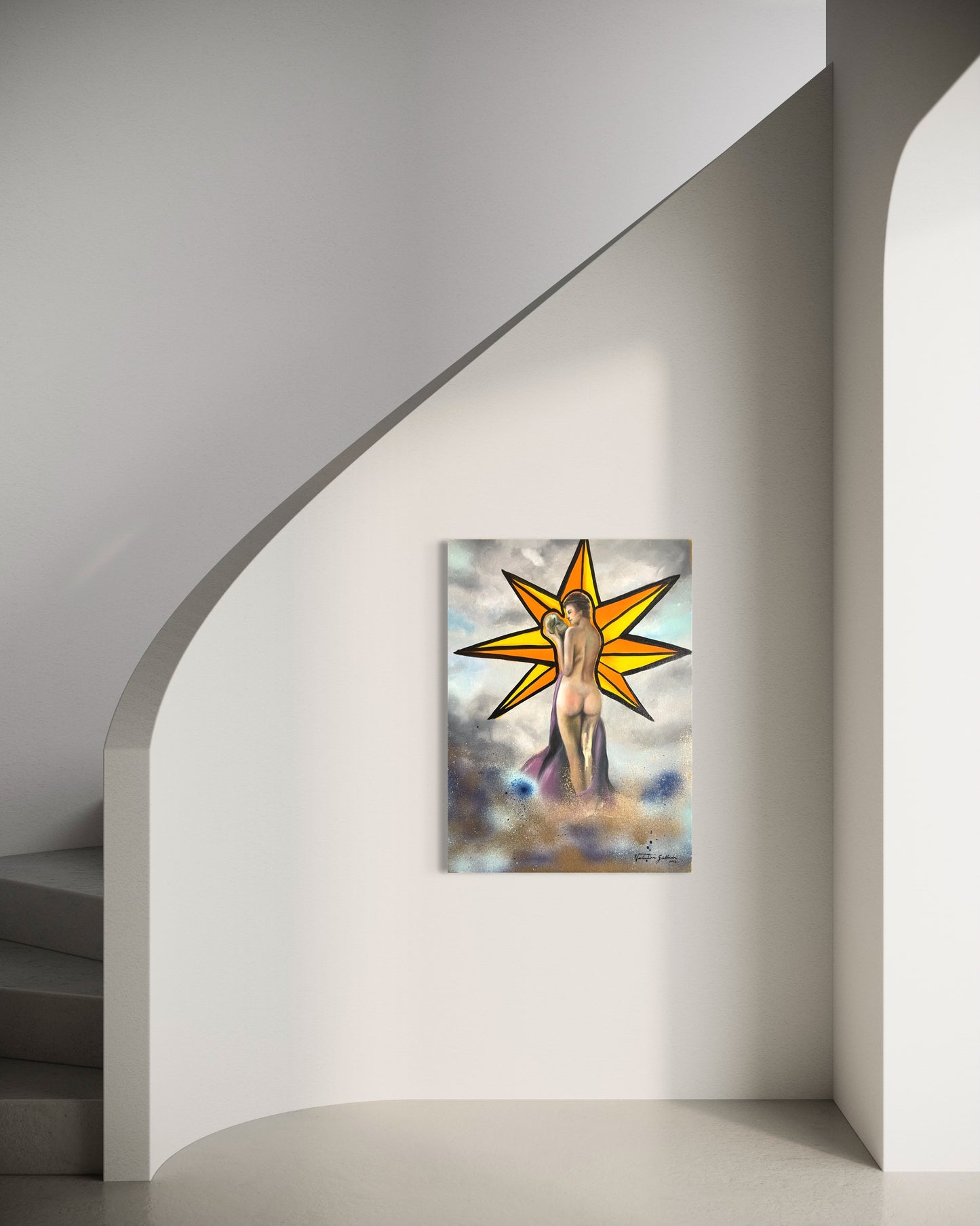 La dama en la punta de la estrella